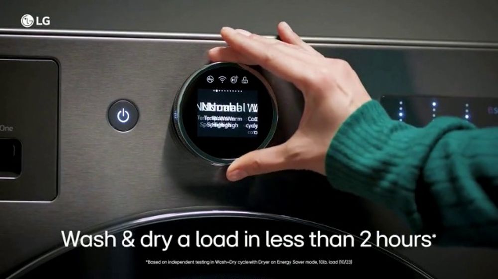 ¿Quién es la actriz que aparece en el anuncio de electrodomésticos inteligentes LG?