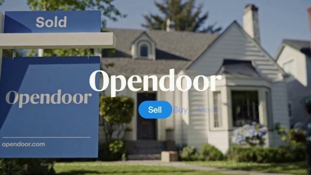 ¿Quién es el actor que aparece en el anuncio de venta instantánea de Opendoor?