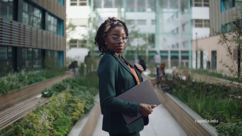 Who is the actor in the Capella University FlexPath commercial?