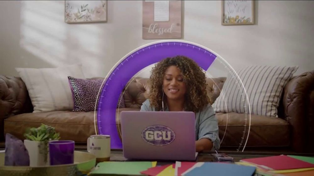 Who appears in the Grand Canyon University GCU commercial?