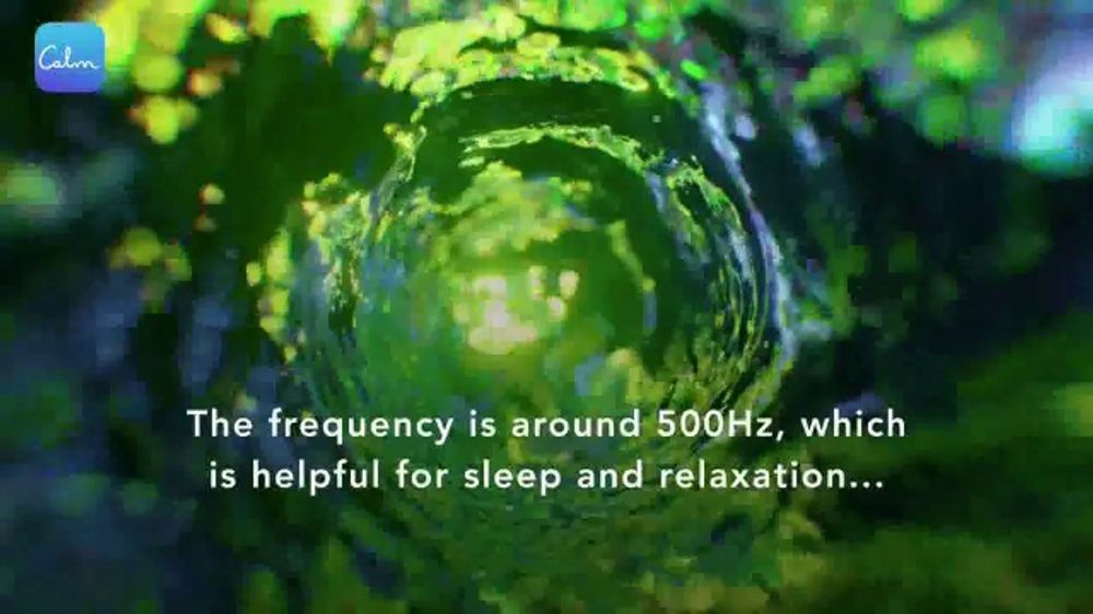 Chi compare nello spot pubblicitario di Calm per il sonno e la meditazione?