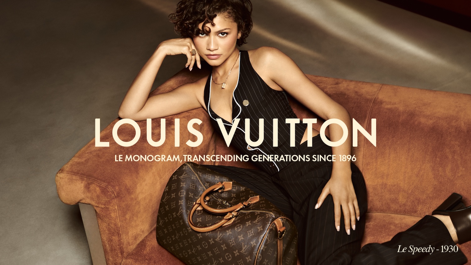 What song plays in the Louis Vuitton 2026 campaign commercial?