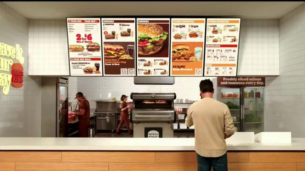 What is the song in the Burger King 2026 "Have It Your Way" ad?