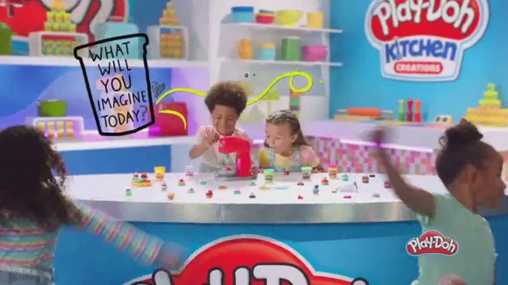 What is the background music in the Play-Doh 2026 "Imagine More" ad?