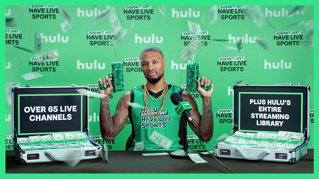 What is the background song in Hulu Hulu Has Live Sports ad?