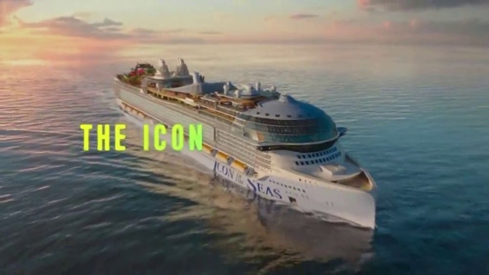 Explicación del significado del anuncio del icono de vacaciones Royal Caribbean
