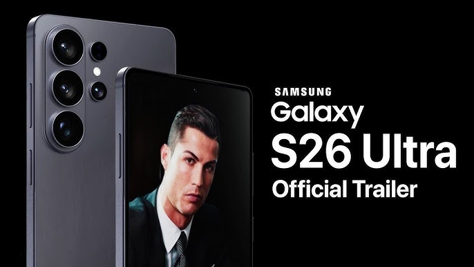 Who is the celebrity in the Samsung Galaxy S26 Ultra ad?