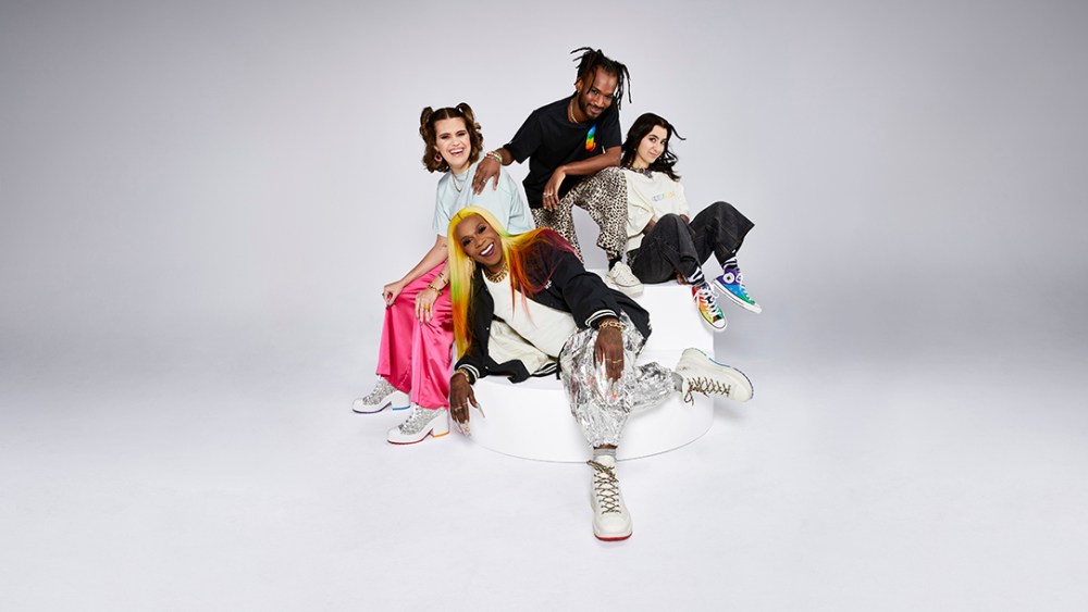 Who appears in the Converse Proud to Be global commercial?