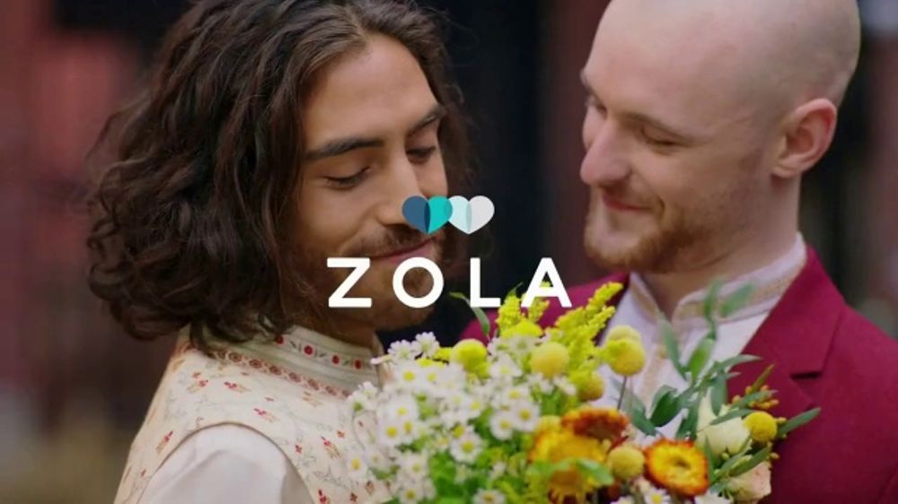 Explicación del significado del anuncio "La temporada de bodas de Zola ya está aquí"